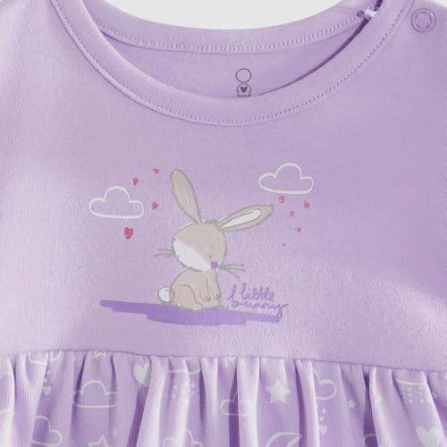 Image of Mothercare Baby Romper Short Sleeve Girls Jumpsuit Autumn Charm Pink