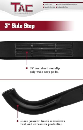 Estribos laterales para Ford F150 y Super Duty 2015-2026 miniatura 4