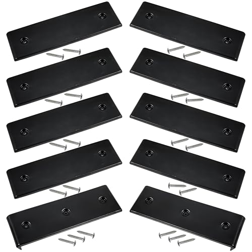 NICERINC Boat Trailer Bunk Slide Pads and Boat Trailer Glide Bunk Enders，Boat Trailer Bunk for Launching & Loading Boat on/Off Trailer Easier,Boat Trailer Bunk Slicks （Black,3