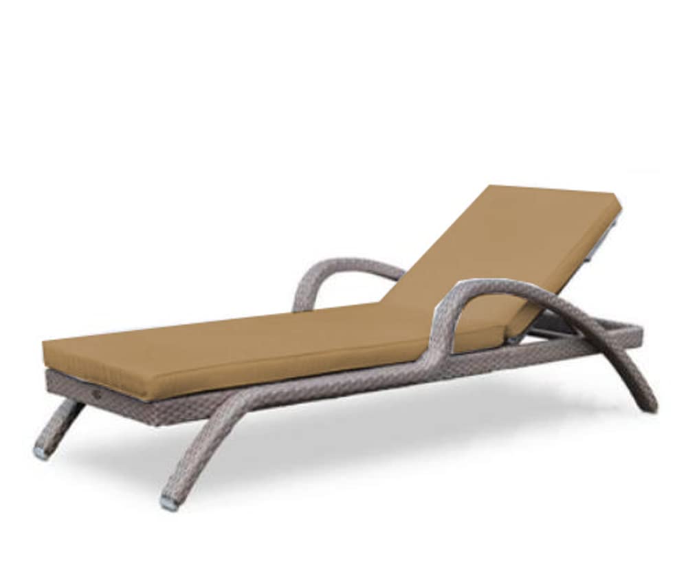 YURRO Wasserdichtes Sonnenliege-Kissen Rückenbank-Auflage für Strand Hotel Pool, rutschfeste weiche Sitzmatte, Outdoor-Liegestuhl-Möbel-Matratze waschbare Auflage 200 * 70 * 5 cm