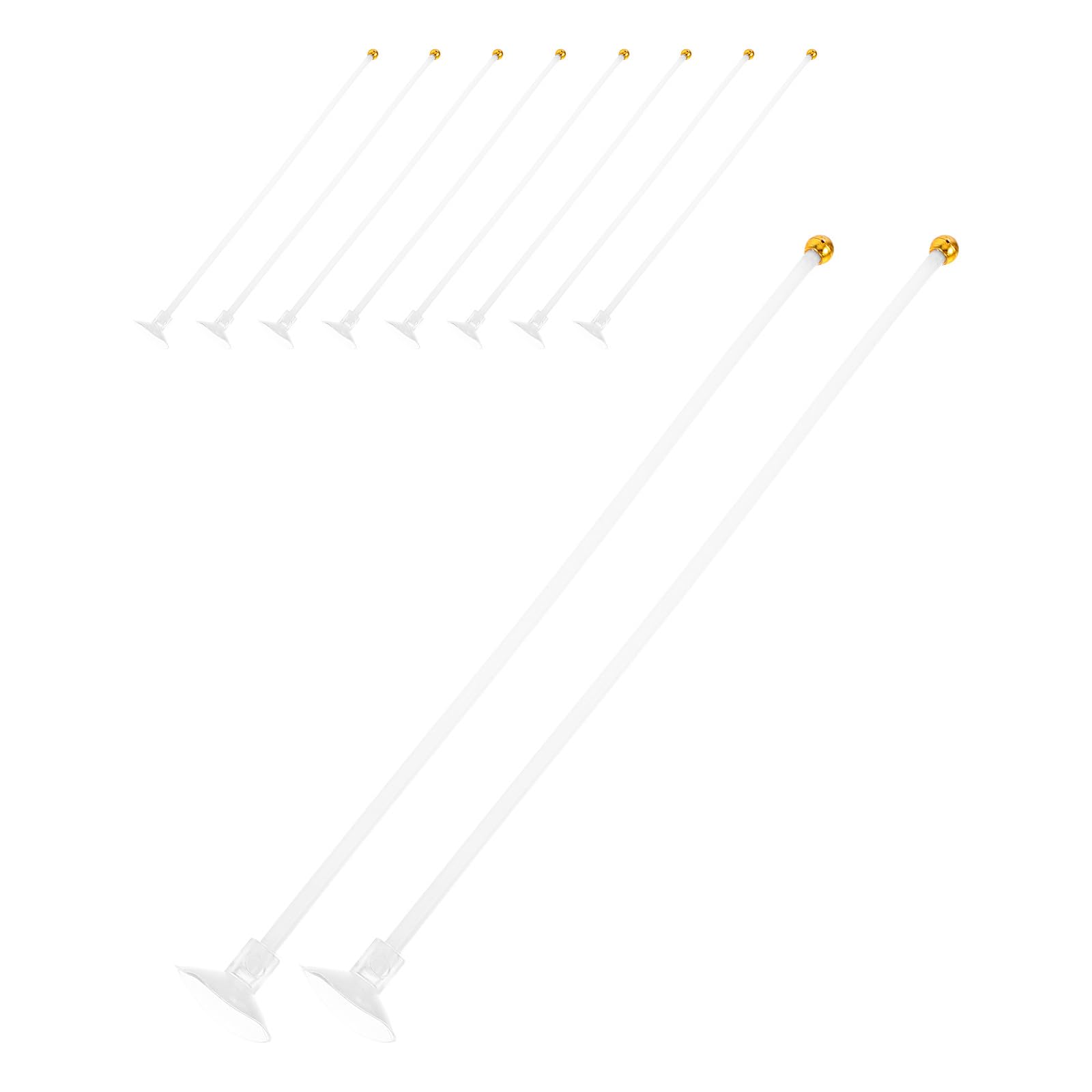 Tofficu 10Pcs Car Window Flag Poles with Adhesive Flag Base and Plastic Polyester Material for Outdoor Travel and Veranda Decoration for Funeral Cars Not Fade and Suction Cup Design