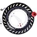 Home Décor Kite Reel Winder 3 Brins 1000m Ligne De Cerf-Volant Grand Roulement Guide Anti-Retour Muet, Kite String Reel pour Enfants Et Adultes, pour Débutants (Color : Black, Size : 26cm/10.2")