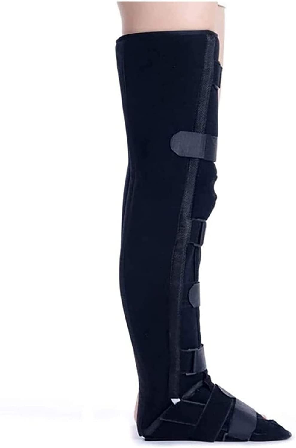 Oddychający Stabilizator Nogi, Regulowany Stabilizator Kolana, Orteza Stawu Skokowego, Stabilizator Kolana, Prosta Noga, Stabilizacja Kolana, 22.7.27,S
