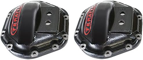 Teraflex Dana 44 HD Differential Cover Combo - Includes Pair of Teraflex 3990650 Dana 44 HD Differential Covers