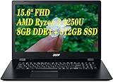 Acer Aspire 3 15.6' FHD (1920 x 1080) ComfyView Laptop, AMD Ryzen 3 3250U up to 3.5GHz, 8GB DDR4,...