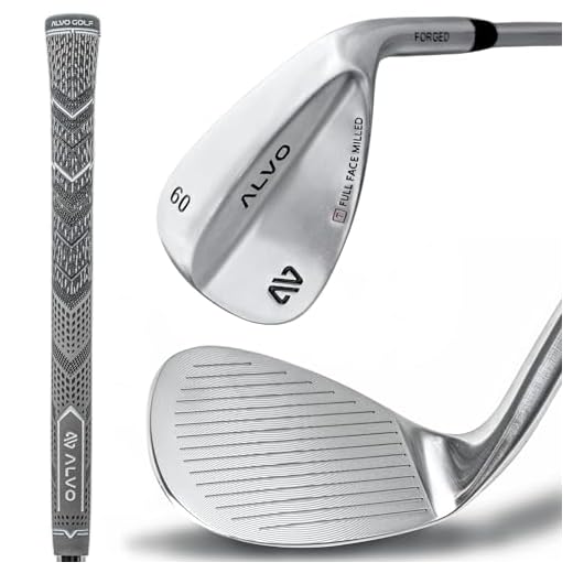 ALVO GOLF 60° Satin Chrome Wedge for Men