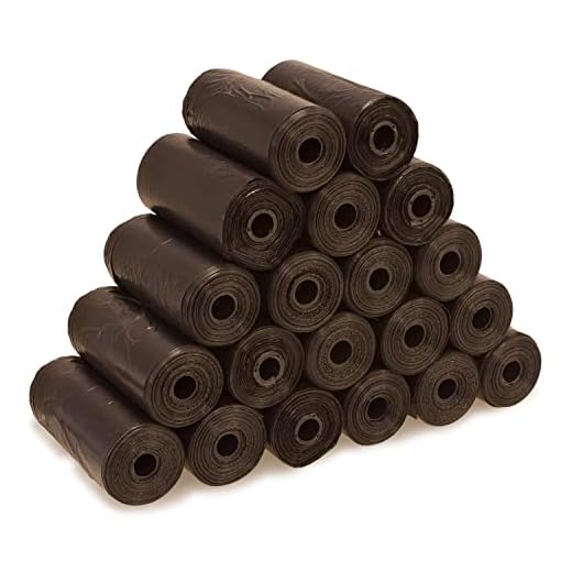 Arquivet Bolsas de recambio para excrementos de perro (20 rollos x 15 bolsas) Bolsitas de caca para perros - Accesorios de paseo para mascotas - 300 bolsas de basura