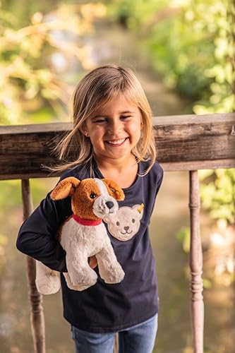 Steiff 067082 Snuffy Hund - 27 cm - braun/beige, Plüsch Bunt