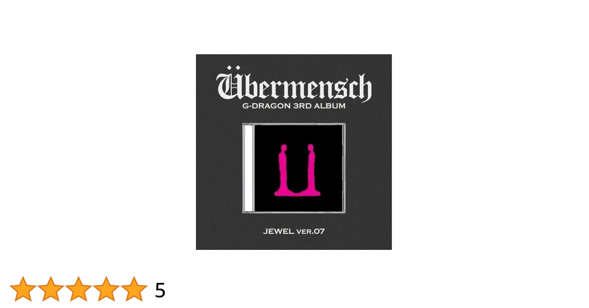 【直筆サイン】G-DRAGON 3RD ALBUM übermensch 4 直筆サイン】G-DRAGON 3RD ALBUM übermensch 4