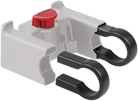 KLICKfix 0211F Ersatzschellen - 10 Stück Für Lenkeradapter Ø 22-26 Mm, Schwarz, Praktisches Fahrradzubehör