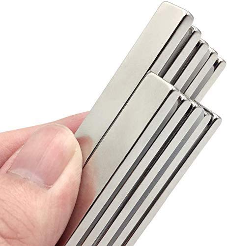 最安値 Klf 磁石 超強力 バーマグネット収納ケース付き 角型 強力 ネオジム磁石 冷蔵庫 ホワイトボード 60 10 4 8個入 の価格比較