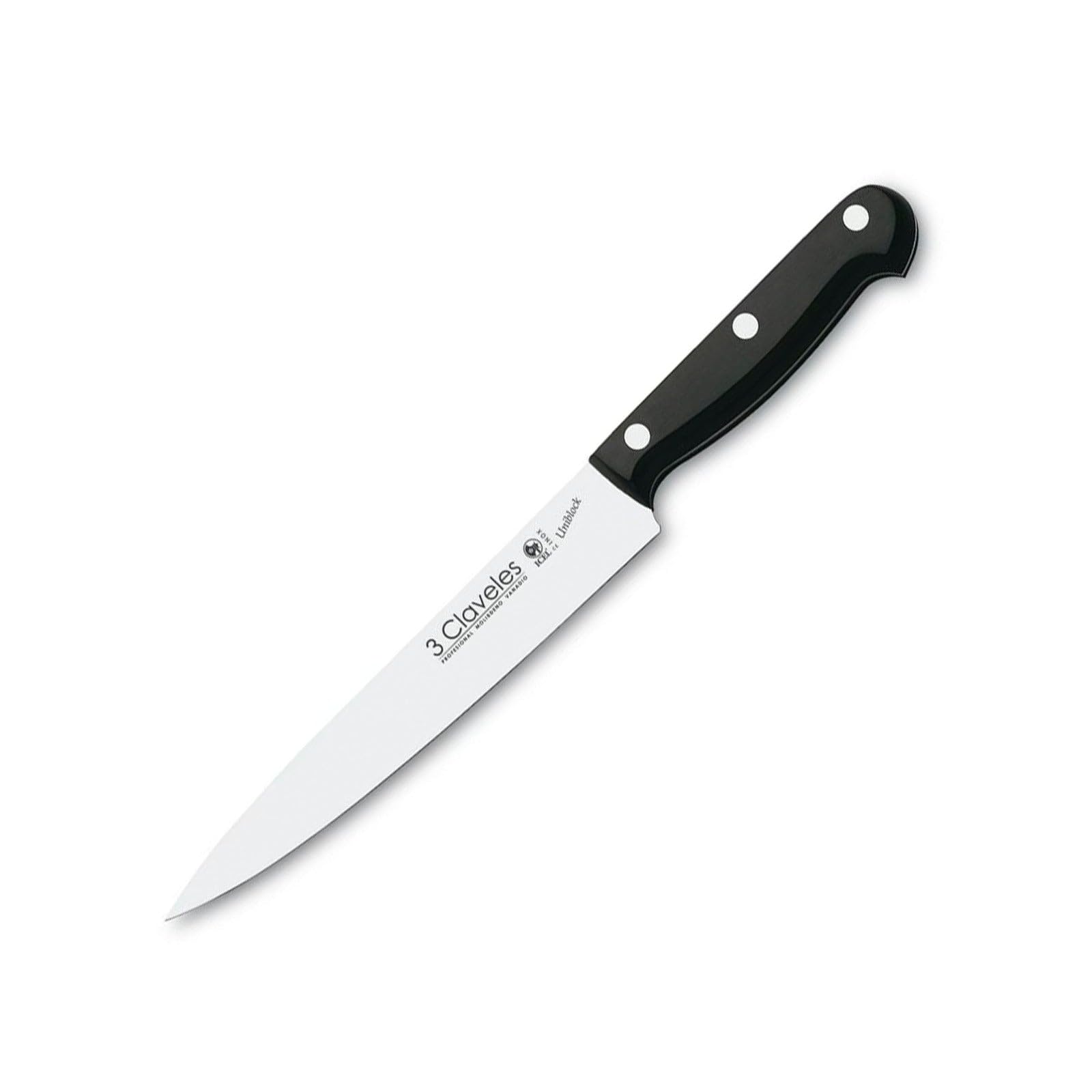 Nóż do filetowania ryb Uniblock 17 cm 6,5 cala 3 Claveles