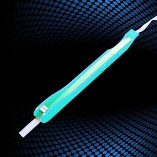 TOBEOME Handfolierer für Buntglas, Tragbares Kupferfolienwerkzeug, Praktisches Buntglas-Herstellungsset, Grün