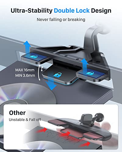 YOSH for MagSafe Car Mount CD Slot Phone Holder for Car CD Magnetic Phone Mount - Image 4