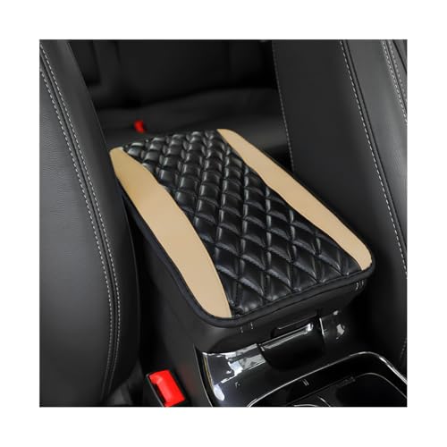 Moly Magnolia Car Center Console Cushion Pad, Universal Leather Waterproof