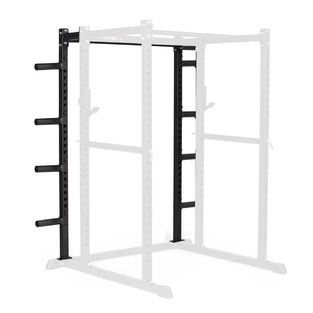 - Titan Fitness T-2 Series 71" Short 10" Depth Power Rack Extension Kit, 440 LB Capacity Extension Cage, Multifunctional Workout Weight Rack with Weight Plate Holders