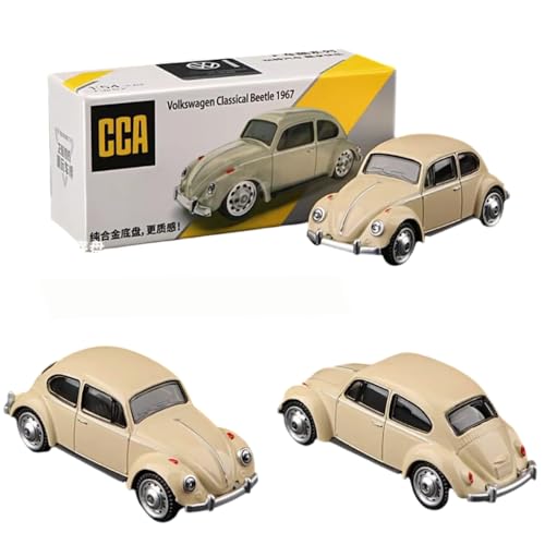 Image of CCA 1:64 Volkswagen Classic Beetle 1967 Collection Cool Car Series 3+ Years (Cream)