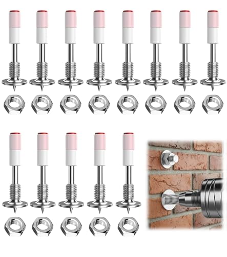 ZHEHNSA 200Stück Nagelpistole Nägel für Nagelpistolen mit M8 Muttern, 7,3MM Nagelpistole Stahlnägel, Bolzenschussgerät Nägel,Manuelle Stahlnägel Round nägel für Betondecken Wände,Kabelkanäle ZHEHNSA 200Stück Nagelpistole Nägel für Nagelpistolen mit M8 Muttern, 7,3MM Nagelpistole Stahlnägel, Bolzenschussgerät Nägel,Manuelle Stahlnägel Round nägel für Betondecken Wände,Kabelkanäle