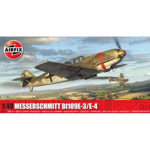 Messerschmitt Bf109E-3E-4 Airfix A05120C coffret maquette 1:48