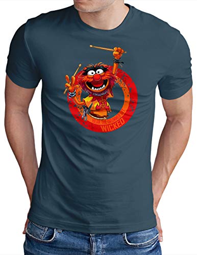 Drums heavy metal rock music t-shirt homme grande taille S-4XL