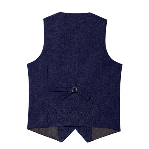 Men's Suit Vest Business Casual Dress Waistcoat Slim Fit Formal Blazer Vests for Tuxedo Jacket Wedding Party Prom3