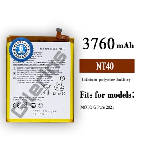 Image of Original NT40 Battery for Motorola E20 (XT2155) Battery with 1 Year Warranty ****(F119)