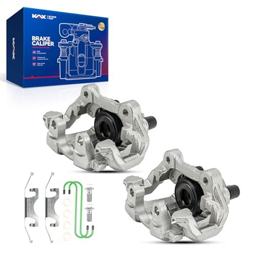 Image of KAX Disc Brake Caliper Assembly Fit for Dodge Durango 2011-2023, Jeep Grand Cherokee 2011 2012 2013 2014 2015 2016 2017 2018 2019 2020 2021 2022, #18B5420+18B5421, Rear Left and Right Side