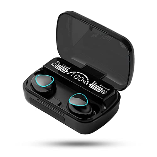 Image of VEROX True Wireless Earbuds with Power Bank Inbuilt Upto 200hrs Play Time Bluetooth 5.1 IPX7 Sweat-Proof Wireless Headphones, Stereo Audio, Touch Control TWS with Fast Charging
