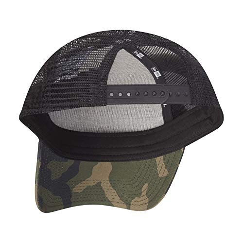 New Era Adjustable A Frame Trucker Cap Brand Patch - vue 10