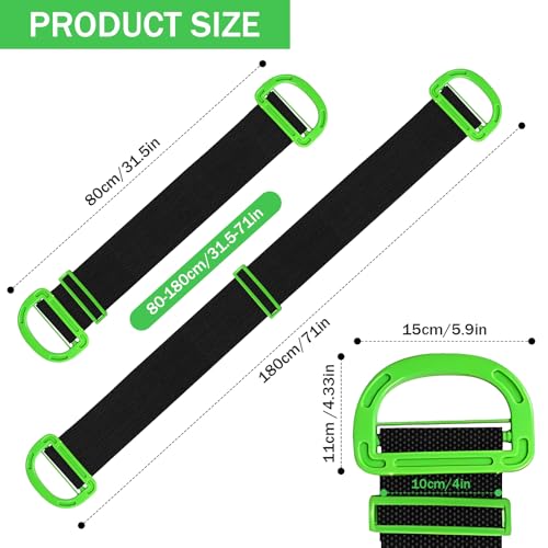 2 Stück Tragegurte Umzug Verstellbare Transportgurt für 1 oder 2 Personen Umzugsgurte Tragegurt für Pflanzkübel Multifunktionaler Shoulder Dolly Geeignet für Haushalts und Büroumzüge