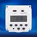 Temporizador LCD digital Programador semanal programable Interruptor horario 17on & 17off Temporizador...