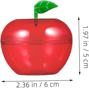 Amazon｜HOLIDYOYO りんごの容器 りんご型 収納ボックス 20個 りんご