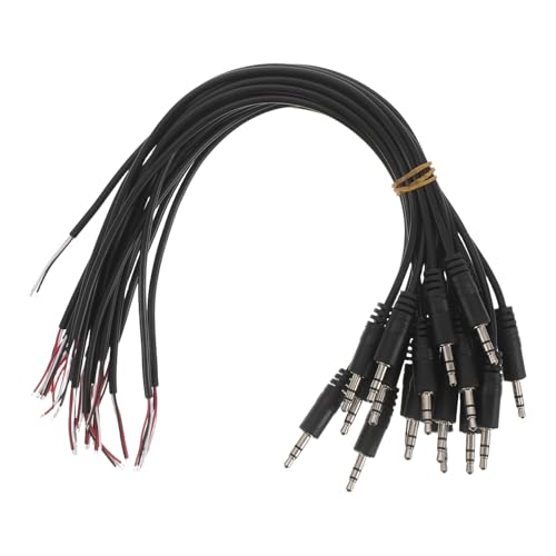 Cable de audio jack macho desnudo Veemoon para eliminar falsos contactos en audio
