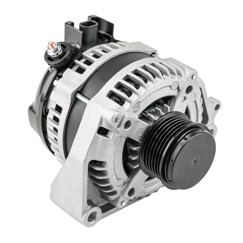 KAC Alternator Compatible With 2015-2019 Chevy Silverado 2500/3500 HD, 2017-2021 Express 2500/3500, 2015-2019 GMC Sierra 2500/3500 HD, 2018-2020 Savana 2500/3500 14007N 12V 150Amp CW 6-Groove Pulley by KAC - Used condition - CA$82.71