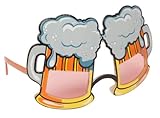 Creative Converting Wearable Shaped Party Glasses, Beer Mugs