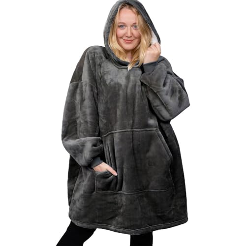 Couverture à capuche surdimensionnée pour en finir avec le froid