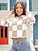Seiciviy Girls Fall Winter Clothes Crop Sweatshirts Hoodies Kids Teen Cute Plaid Shirts Long Sleeve Casual Fashion Tops Apricot