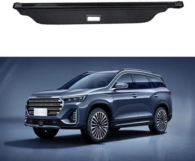 Cubierta de carga retráctil para el maletero de Jetour X90 Plus, ideal para viajes en familia