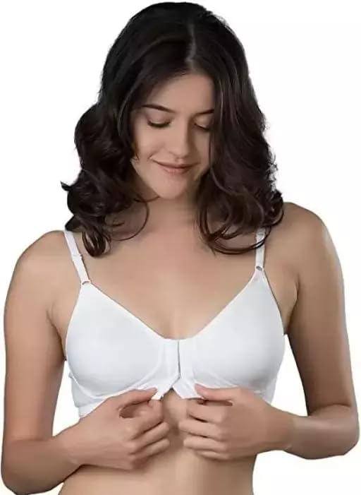 Look Creative Comfortable Women's Maternity Bra, White