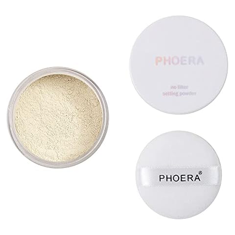 ABRUS Translucent Setting Powder with Puff Cover