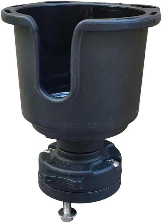 Brocraft Drink Holder for Deck/Side Mount/Deck Mount Cup Holder/Kayak Drink Holder