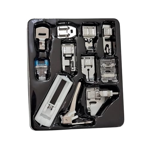 Kit de 11 Piezas de Prensatelas Multiusos para Máquina de Coser miniatura 6