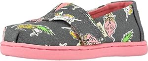 TOMS TOMS Unisex Kinder Tiny Alpargata Forged Iron Grey Espadrilles TOMS TOMS Unisex Kinder Tiny Alpargata Forged Iron Grey Espadrilles