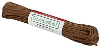 GardenMate Paracord 550 Zeltleine & Outdoor Nylonseil 31m 4mm - Braun – Ansicht 4