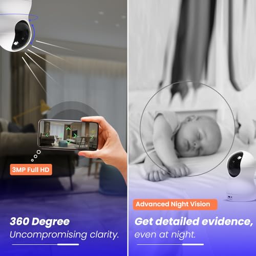 Snipeway-3MP-Smart-Wireless-CCTV-Indoor-Security-Camera-for-Home-and-Shop-Full-HD-360-Degree-Pan-Tilt-Motion-Detection-Tracking-Night-Vision-2-Way-Talk-Cloud-SD-Card-Recording