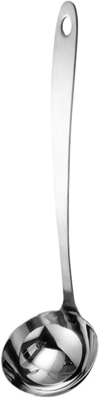 Stainless Steel Long Handle Spoon Ramen Soup Ladle Kitchen Tableware Cooking Utensils(Spoon 5)