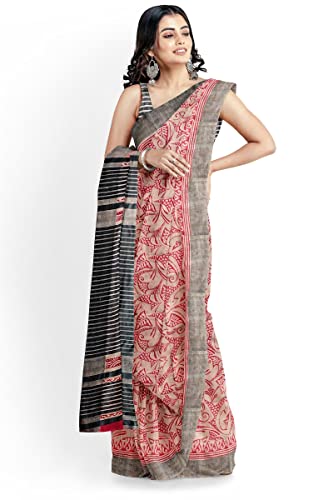 RACHBAI tussar silk saree in pure silk – image 3