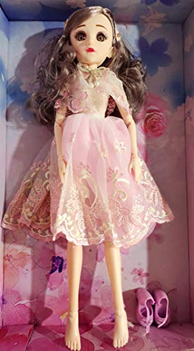 Image of DSR BJD Dolls 50CM Smart Doll Ball Jointed Doll DSR Doll Toys with Music Gift for Girls Best Gift All Festival (50CM) (Light-Pink)