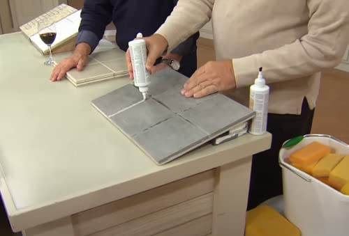 Kit - Pro's Choice: Color & Seal Grout - Stain Protection, Easy Clean - 8oz, Almond