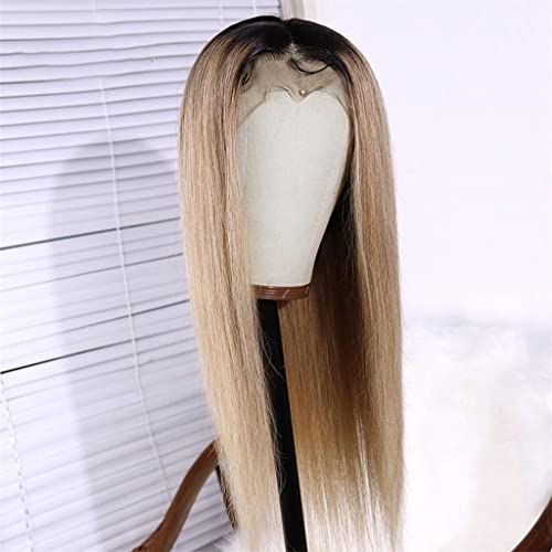 Perruque longue dégradé noir idéal pour changer de look en soirée